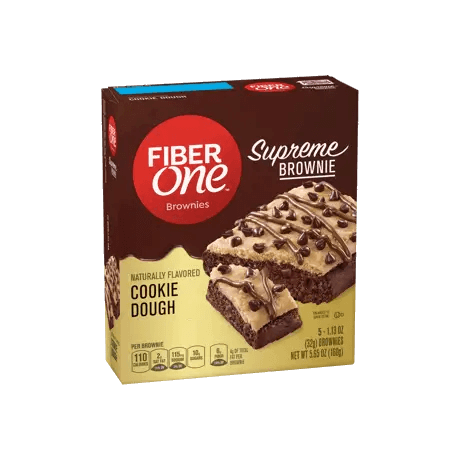 FiberOne Supreme Brownie Cookie Dough - Fiber One